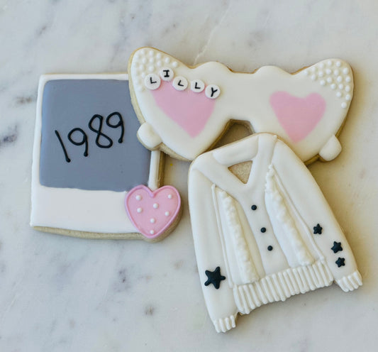 Custom TS Birthday Cookies